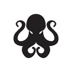 Octopus Logo design vector template. Symbol concept icon.