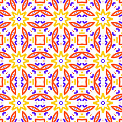 Beautiful seamless pattern isolated in white