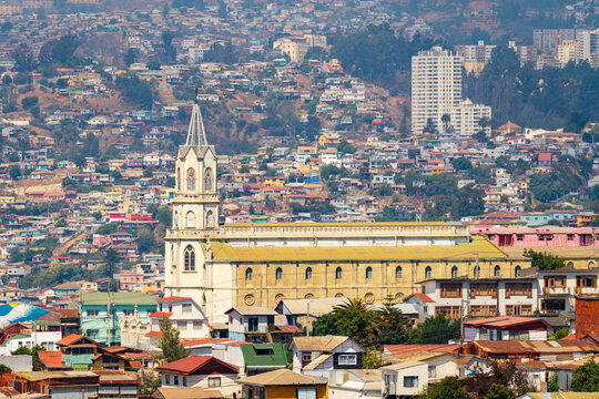 Parroquia Las Carmelitas church, Valparaiso, Chile