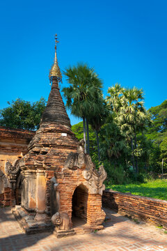 Yadana Hsemee Pagoda complex, Inwa (Ava)