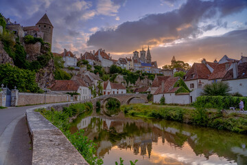 Fototapeta premium Semur-En-Auxois