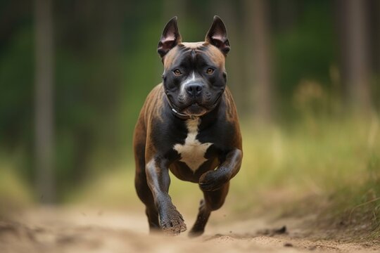 American Staffordshire Terrier, dog, Generative AI