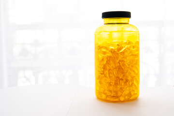 lots of fish oil capsules