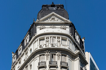 Building facade in Buenos Aires