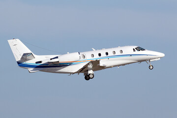 Citation Excel Private Jet - Taking off from Atlanta Peachtree DeKalb Airport
