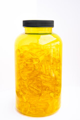 lots of fish oil capsules