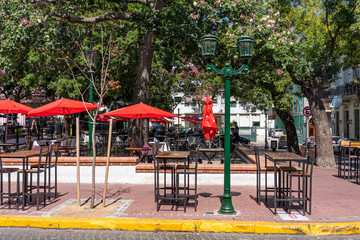 Fototapeta na wymiar Park in Buenos Aires