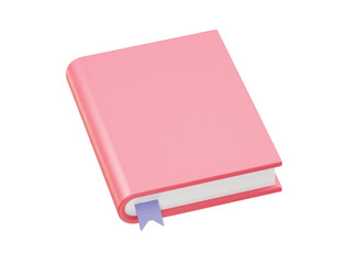 Book icon 3d rendering vector illustration