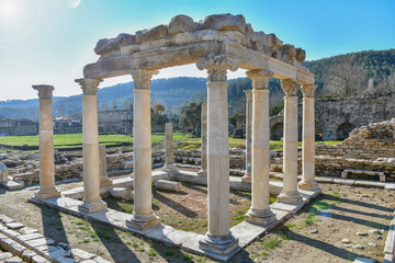 Ancient Roman Period Colon Ruins
