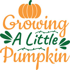 Fototapeta premium Pumpkin SVG design