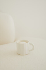 Kaffee und Couch