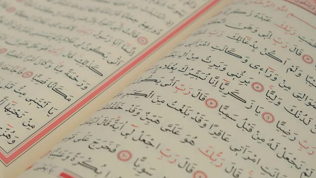 Quran close up