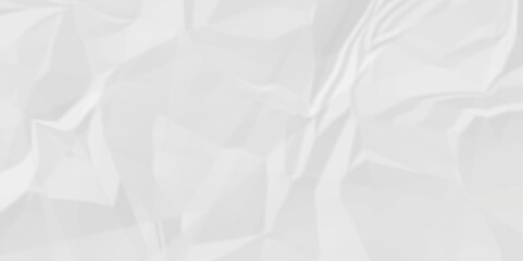 	
white facbric paper backdrop crumpled texture. dark black textured crumpled black paper background. panorama white paper texture background, crumpled pattern.	
