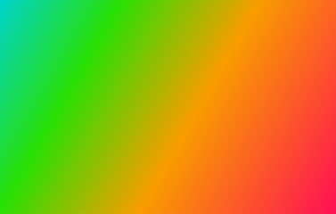 green orange red Color gradient background	