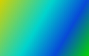 yellow green cyan blue Color gradient background	
