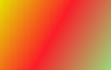 yellow orange red green Color gradient background