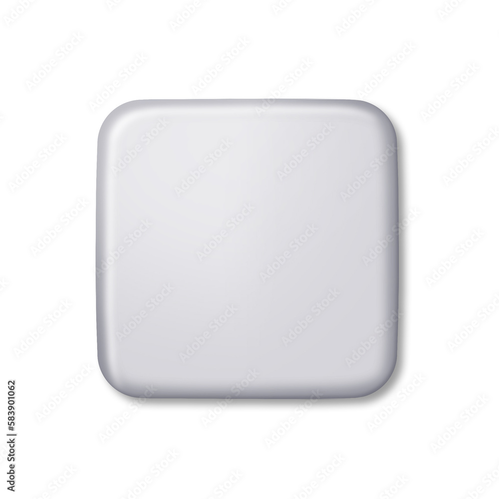 Wall mural white light gray square shape chip electromagnetic sticker phone computer