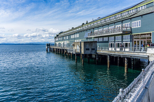 Fototapeta Pier 58 At Seattle Waterfront 2