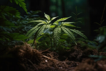 Weed Plants Very Close Shot | Cannabis Macro | Cannabis Leaf