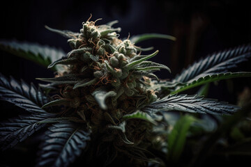 Weed Buds and Plants Very Close Shot | Cannabis Macro | Cannabis Leaf