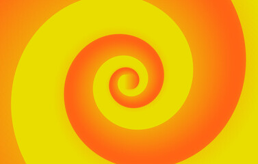 Hypnotic spiral Optical illusion background Vector illustration