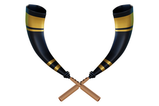 Assamese Bihu Pepa on isolated on white, Bohat Bihu, Magh Bihu, Kati Bihu