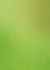 青海波文様　グリーンの背景イラスト