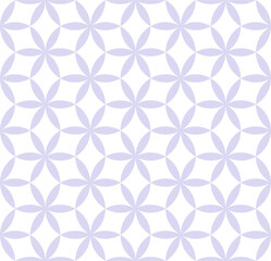 Vector seamless pattern with geometric circle