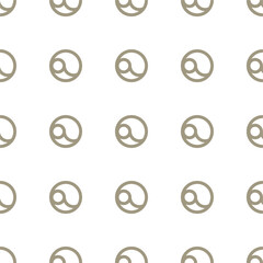 Fototapeta premium Vector seamless pattern with geometric circle