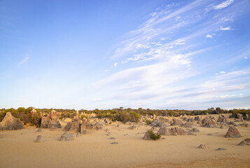 Fototapeta na wymiar The Pinnacles, Nambung National Park, Western Australia, Australia