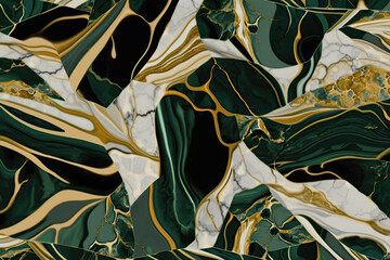 background with luxury gold marble