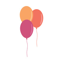 Balloons Shape Illustration