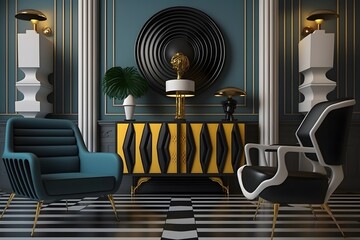 interior created using AI Generative Technology