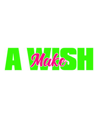 Make A Wish SVG Cut File