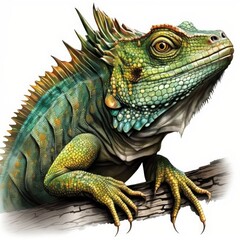 Obraz premium iguana clip art