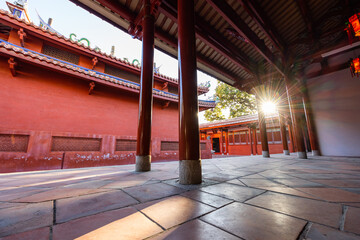Confucius Temple in Tainan, Taiwan