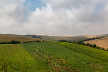 Obraz premium A rural Sussex farm landscape