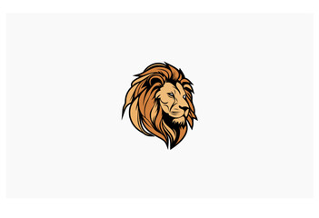 lion concept creative design vector animal logo