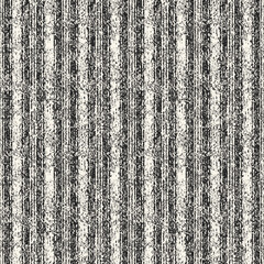 Monochrome Distressed Canvas Textured Striped Pattern