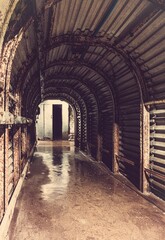 Fototapeta na wymiar Abandonned World War 2 Portsdown Tunnels in Portsmouth