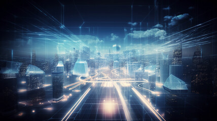 information super highway, technology, internet devices, futuristic