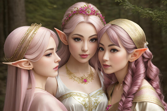 The three elves sisters