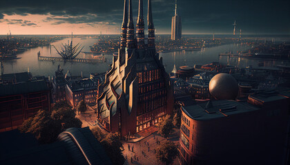 Riga in the future 