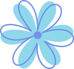 cute spring flowers icon