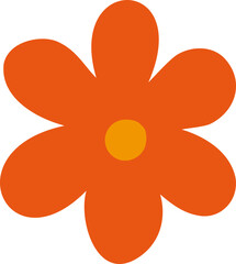 cute spring flowers icon