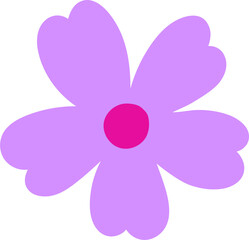 cute spring flowers icon