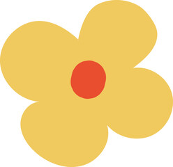 cute spring flowers icon
