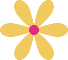 cute spring flowers icon