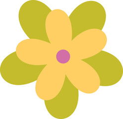 cute spring flowers icon