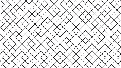 Fototapeta premium photo realistic fence as procedural 3d modeling transparent png file version.